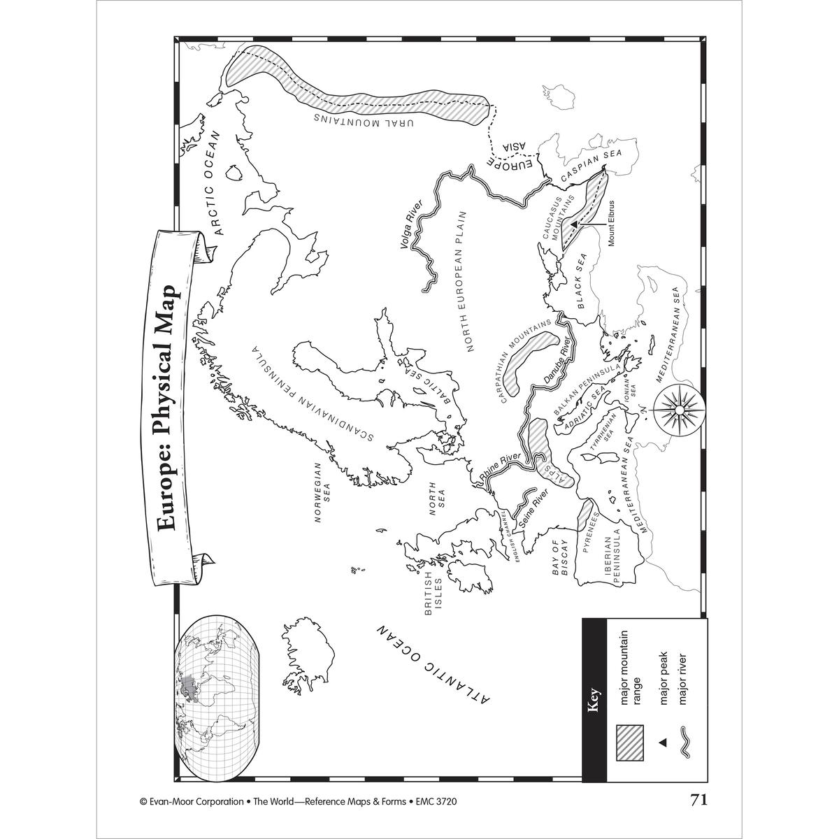 The World Reference & Map Forms by Evan-Moor Educational Publishers ...