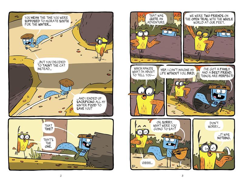 Bird & Squirrel ６冊セット 洋書コミック Bird & Squirrel All or Nothing: A Graphic Novel (Bird & Squirrel