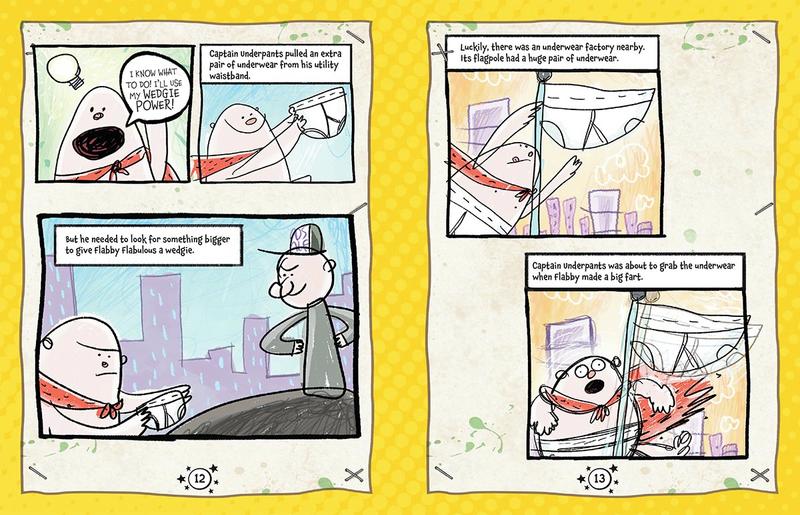 Captain Underpants: Two Wedgie-Powered Novels in One (Full Colour