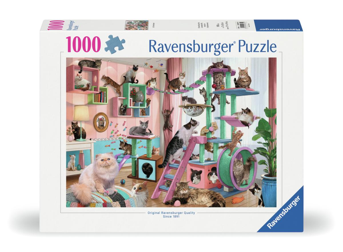 Cat Tree Heaven 1000 pc Puzzle
