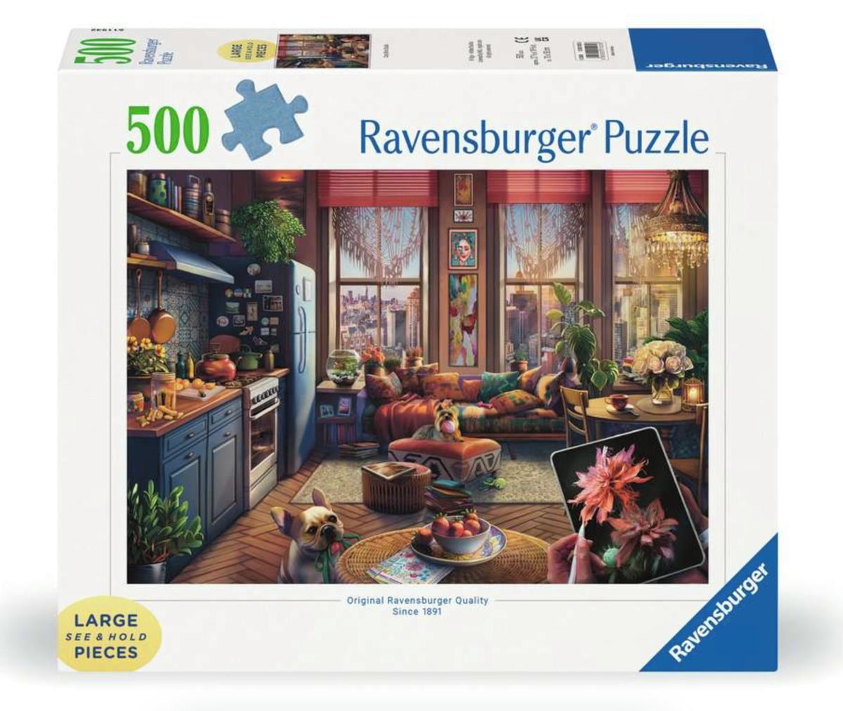 Cozy BoHo Studio 500 pc Large Format
