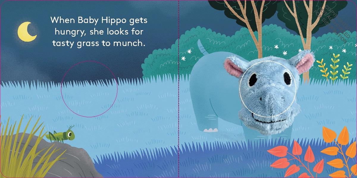 Baby Hippo: Finger Puppet Book