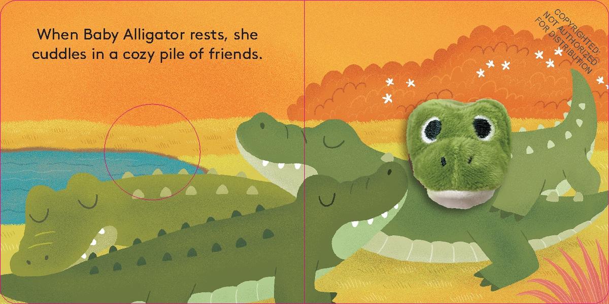 Alligator store baby book