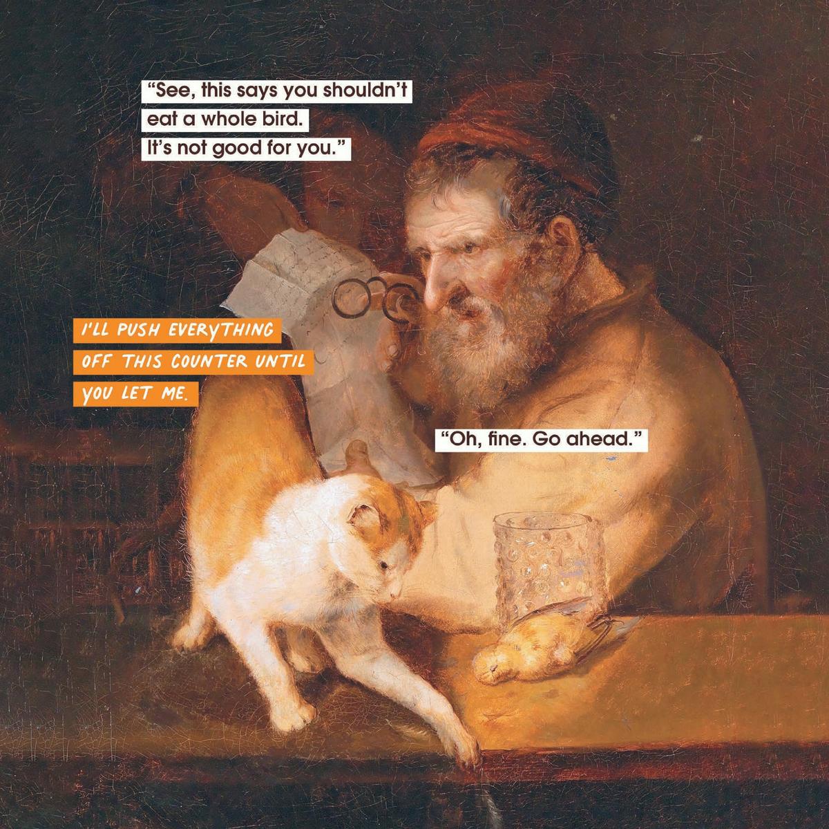 2026 Cat People to Judge in Art and Life Wall Calendar by Nicole