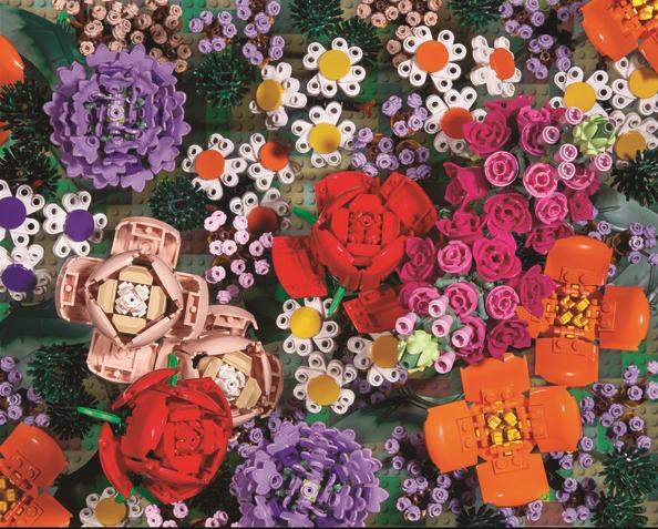 LEGO Brick Botanicals 1,000-Piece Puzzle by Lego, 1000 Piece