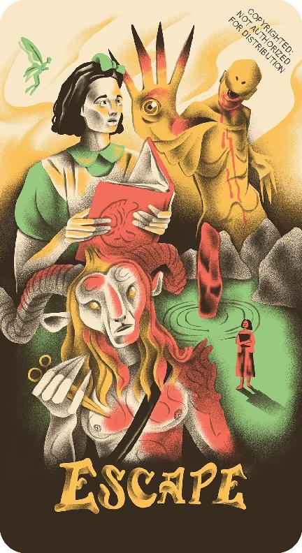 Classic Horror Oracle by Ricardo Diseno | Sidetrack Bookshop