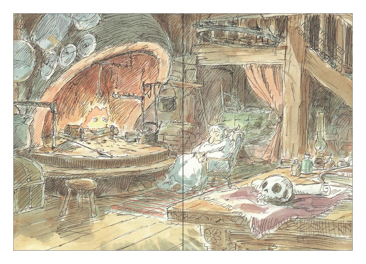 HOWL'S MOVING CASTLE PRINT – Academy Museum Store