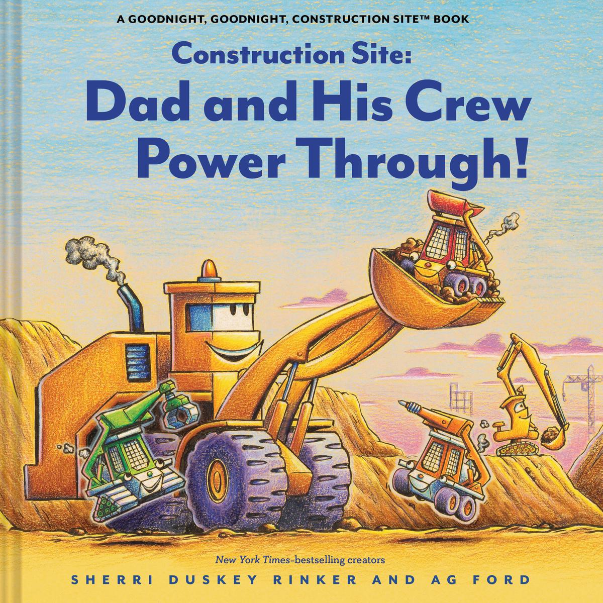 Construction Site: Dad and His Crew Power Through!
