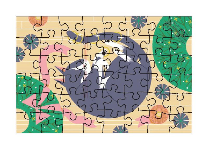 12 Puzzles in One Box by Chronicle Books, 48 Piece Puzzles | Moon