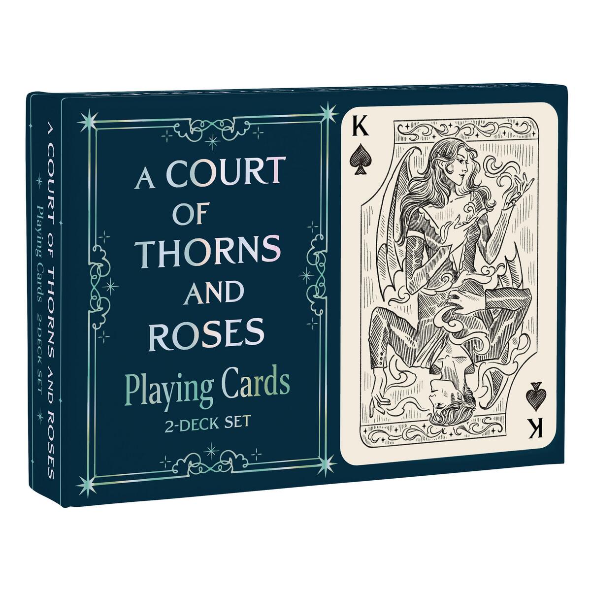 A Court of Thorns and Roses Official Playing Card Set (Night Court Inner Circle): 2-Deck Set - from the ACOTAR Collection