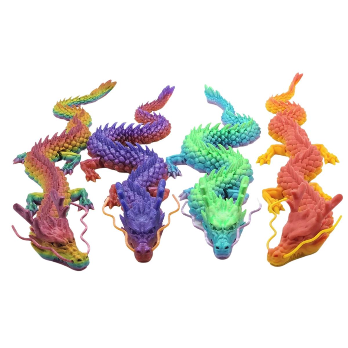 3d Printed Segmented Dragon by | Toad Hall Toys Inc.