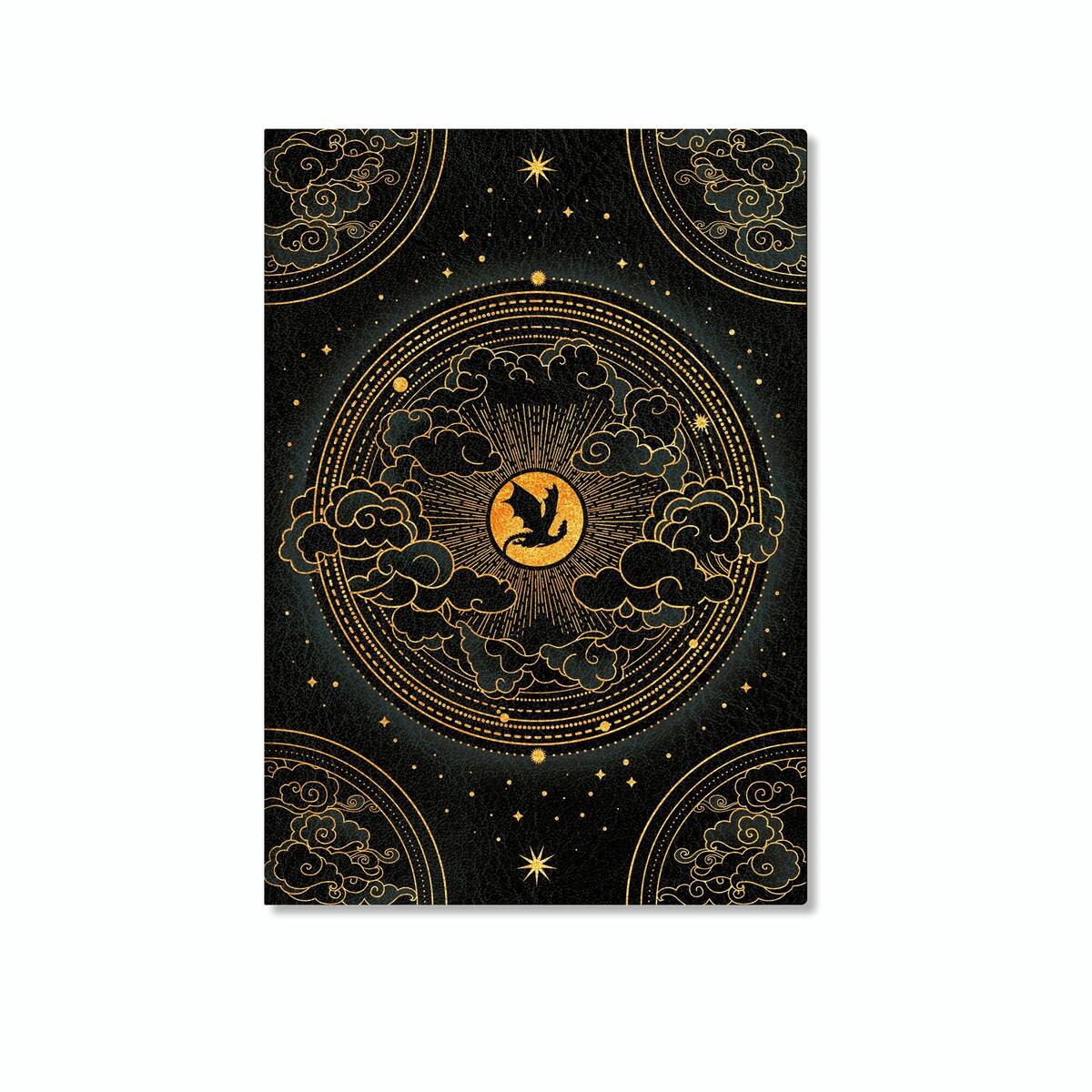 Fourth Wing Shadows of Navarre A4 Lined Cahier Notebook, 80pg, 100GSM, Rebecca Yarros' Empyrean Collection by Paperblanks