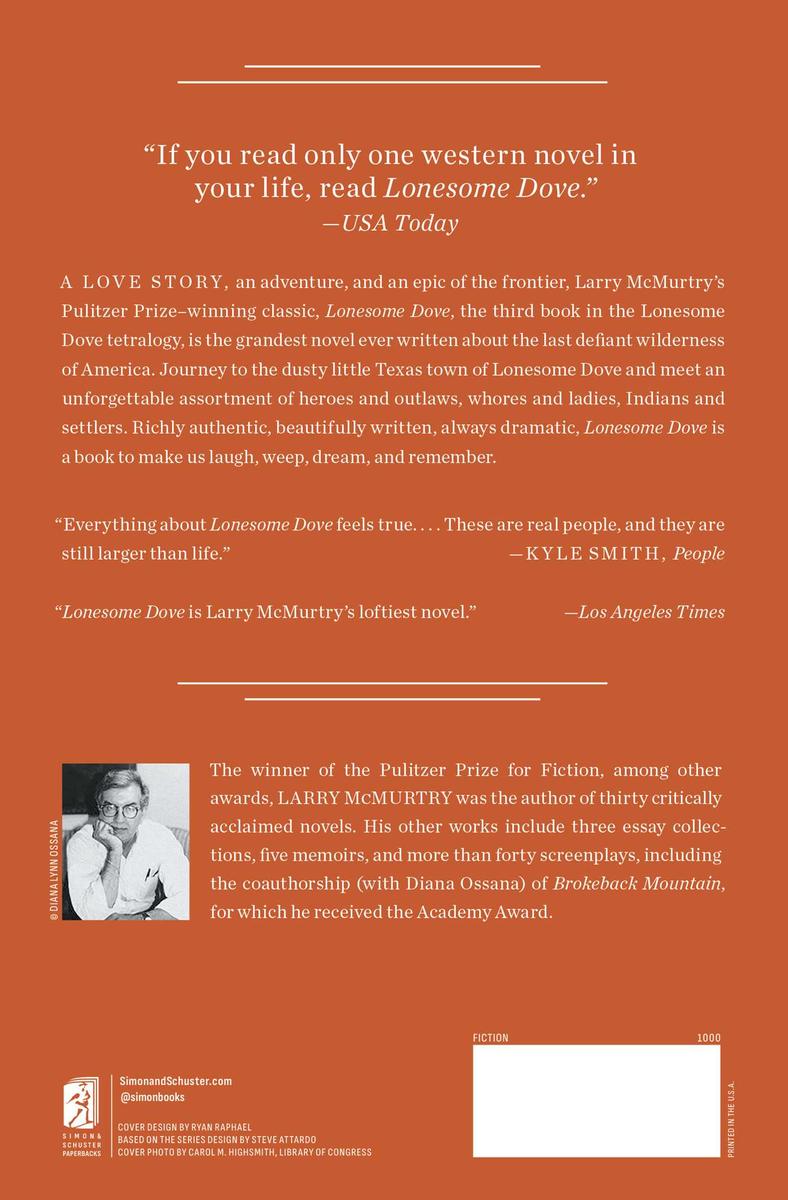 Lonesome Dove by Larry McMurtry, Taylor Sheridan | The Book & Cover