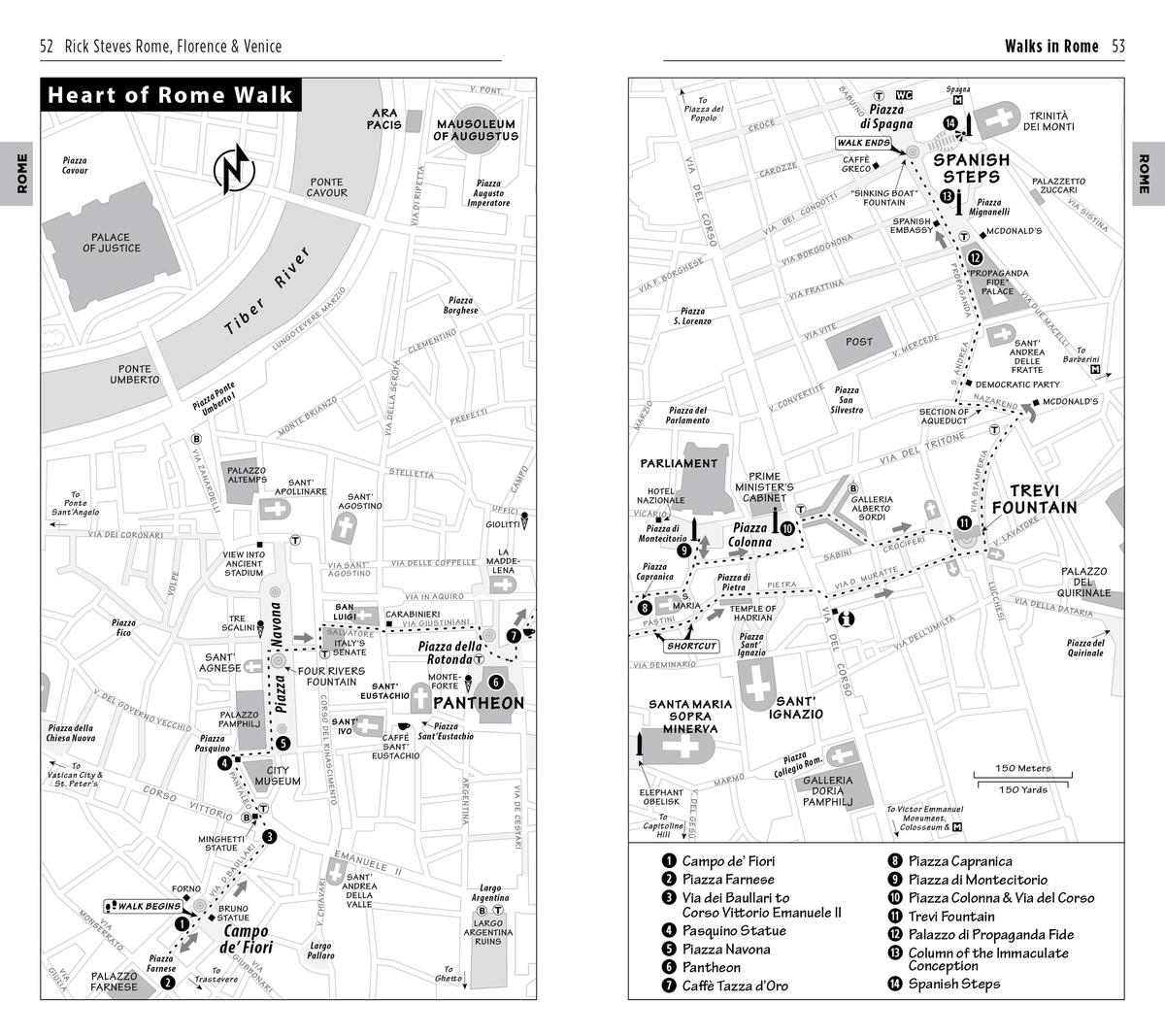 Rick Steves Florence It Map Europe Map Rail Train Trip Plan Compare