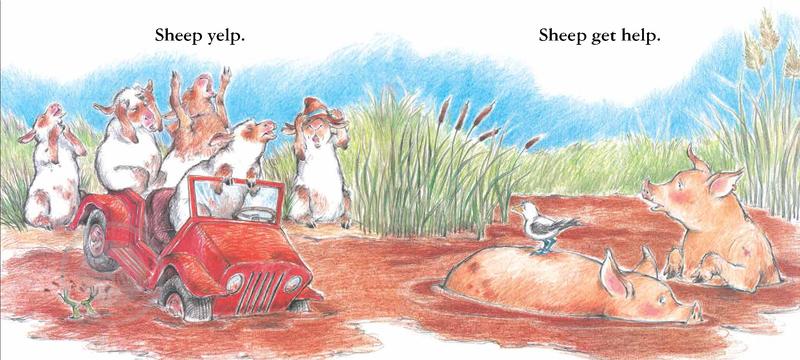 Sheep in a Jeep by Nancy E Shaw, Margot Apple | The Book & Cover