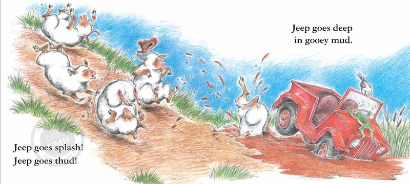 Sheep in a Jeep by Nancy E Shaw, Margot Apple | The Book & Cover