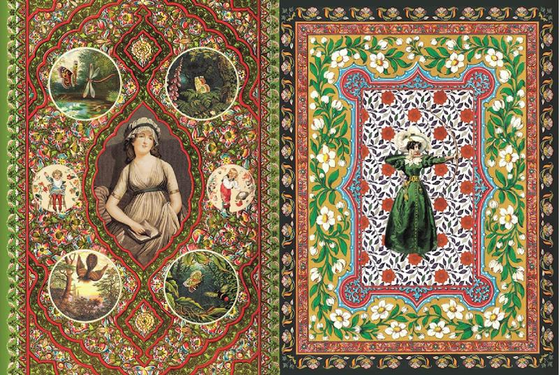 Antiquarian Sticker Book ジャンクジャーナル　素材 Antiquarian Sticker Book ジャンクジャーナル 素材