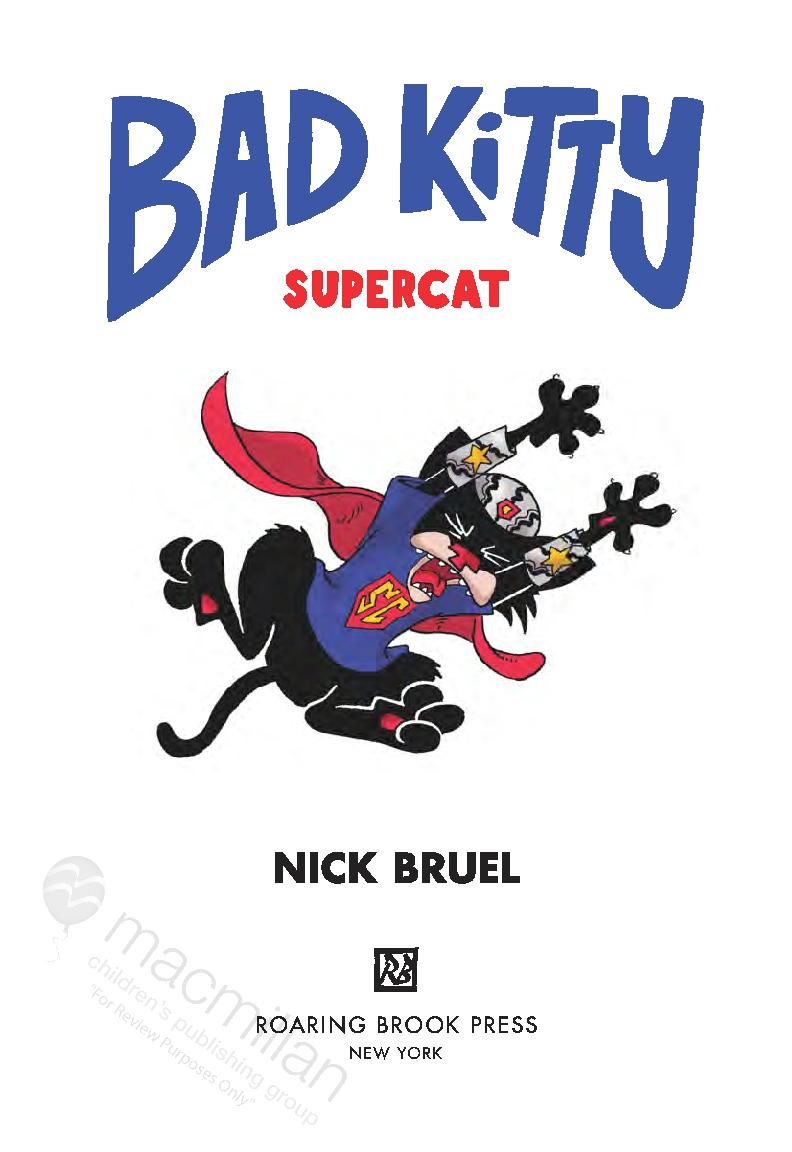 Bad Kitty by Nick Bruel, Hardcover