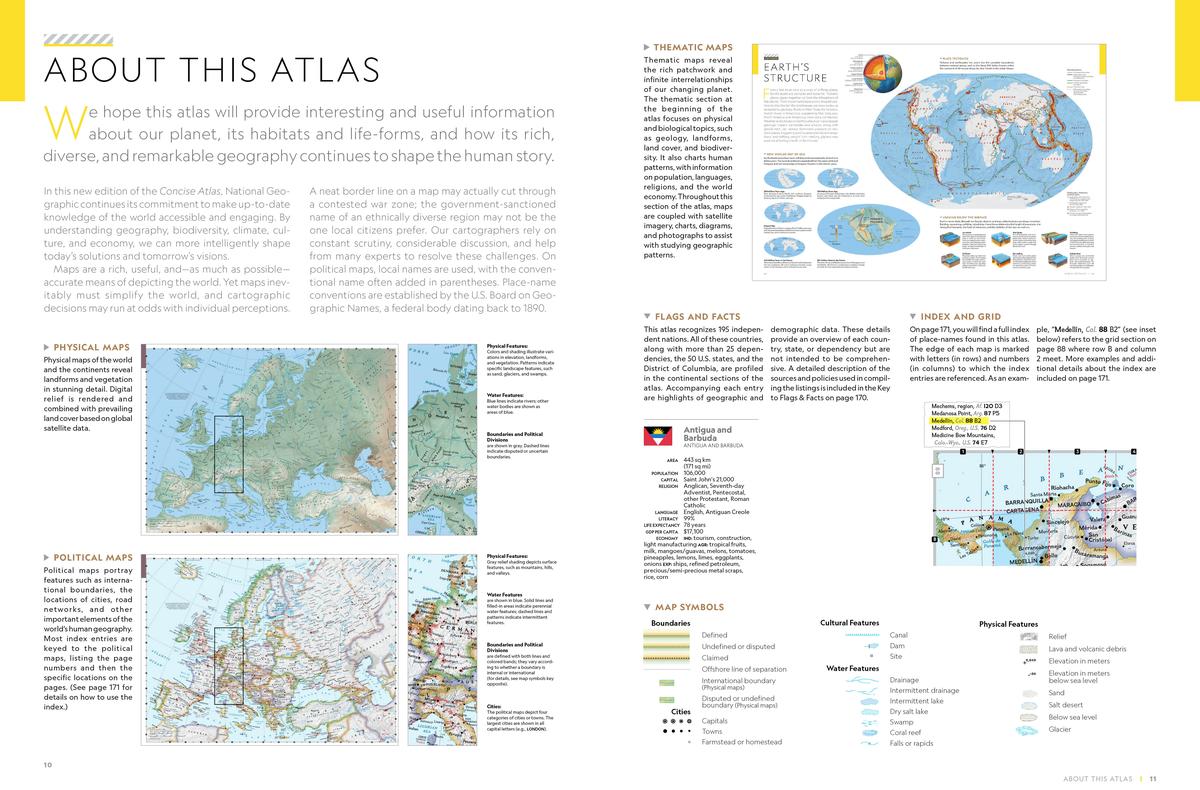 National Geographic Concise Atlas of the World, 5th edition by