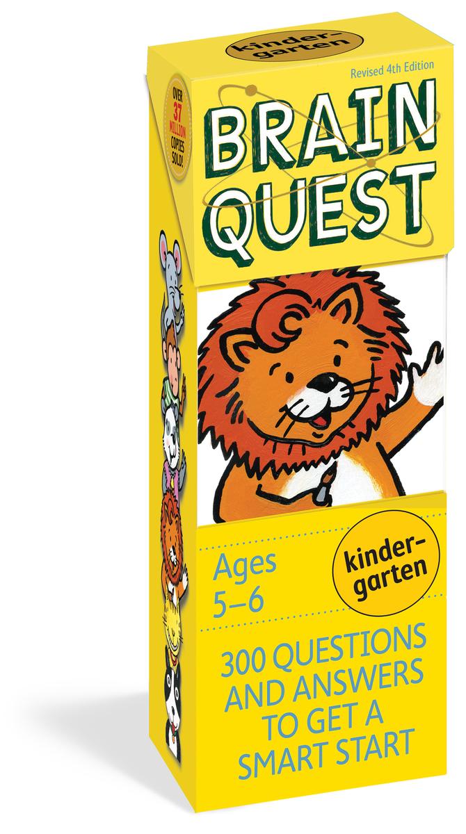 Brain Quest work＆card Brain Quest Workbook: Kindergarten 9780761149125| eBay