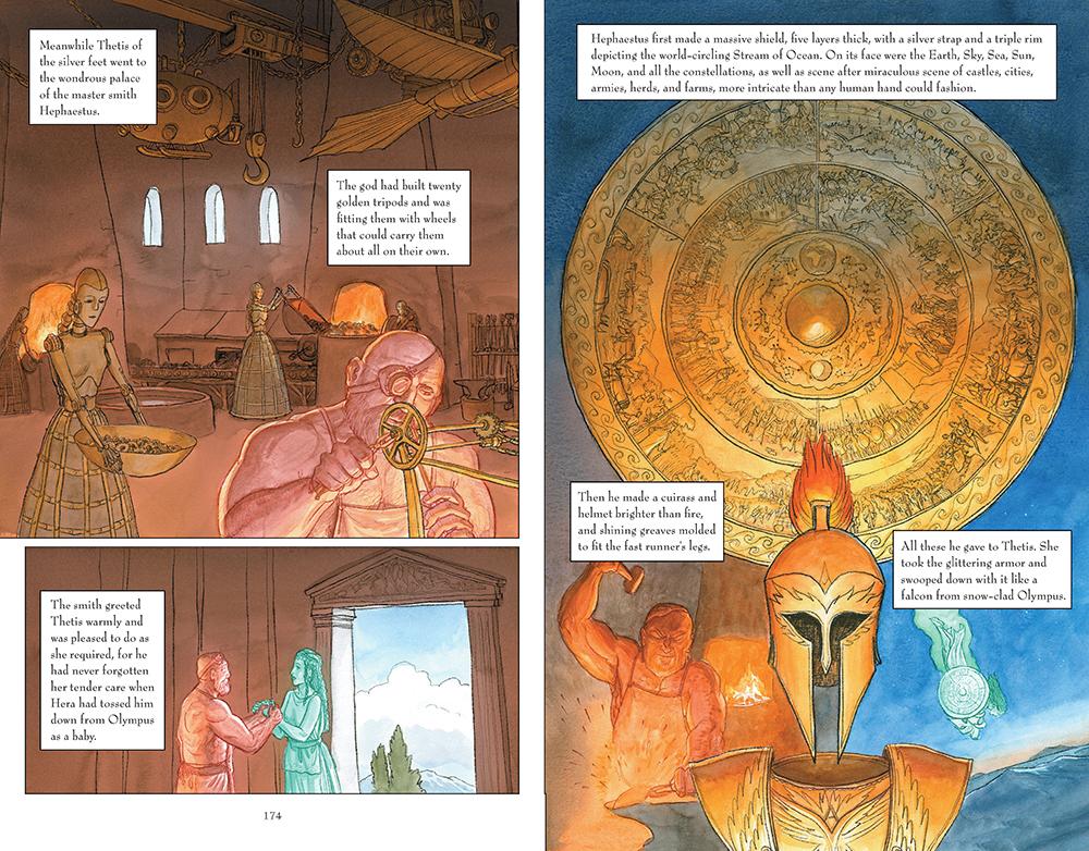 The Odyssey Graphic Novel The Odyssey By Homer (Usborne Graphic