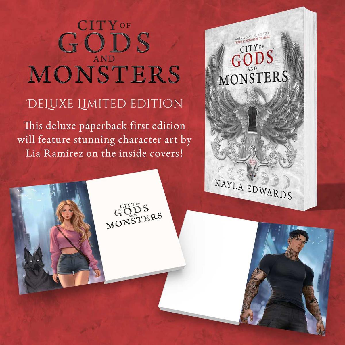 City of Gods and Monsters by Kayla Edwards | Parkside Bookshop
