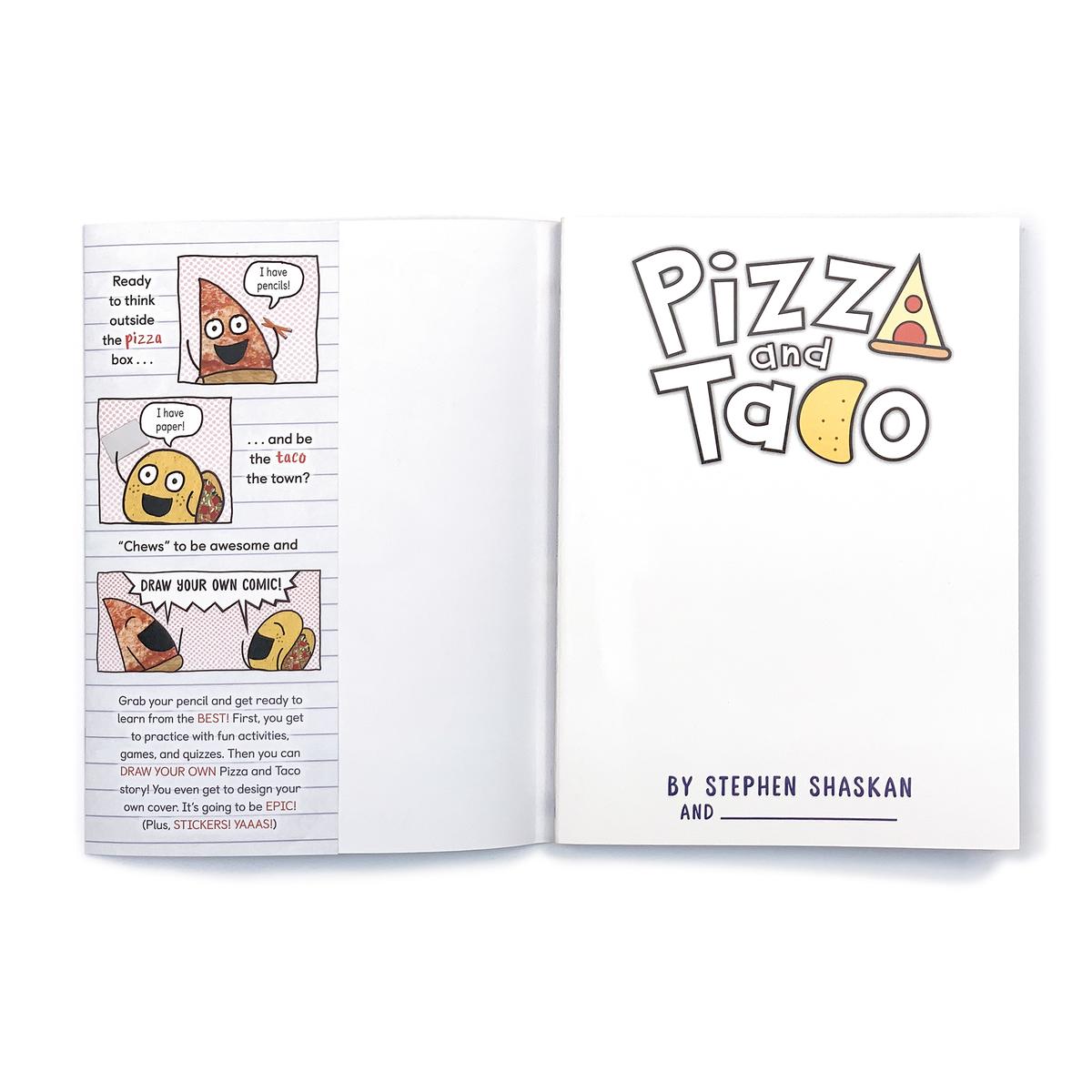 Pizza and Taco by Stephen Shaskan | Nonesuch Books & More