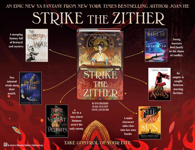 Strike the Zither Joan He ARC SDCC sale 2022