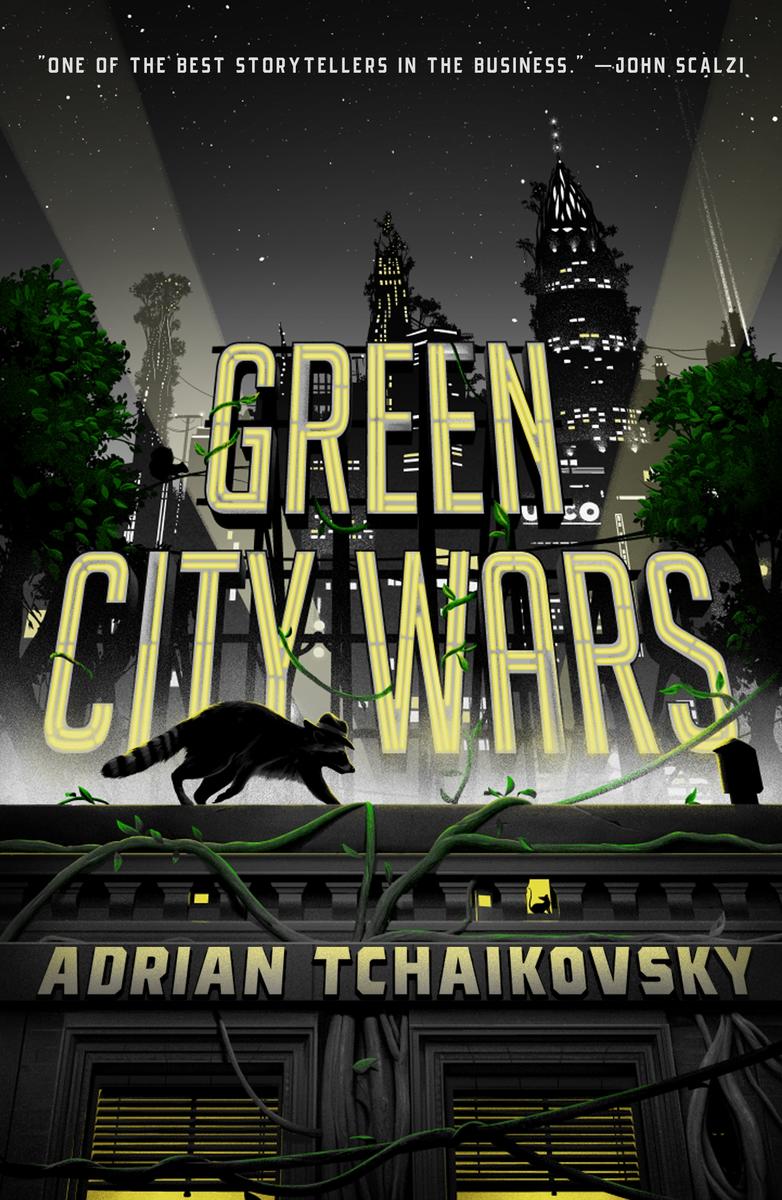 Product cover image for the Hardcover of Green City Wars by Adrian Tchaikovsky with sell price $28.99.