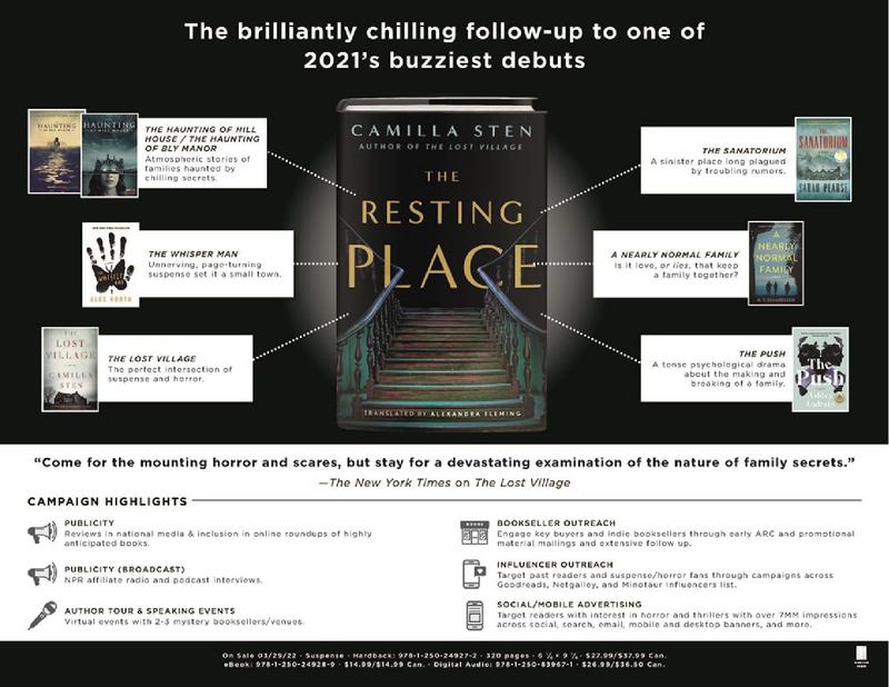 The Resting Place by Camilla Sten, Alexandra Fleming | Old Town Books