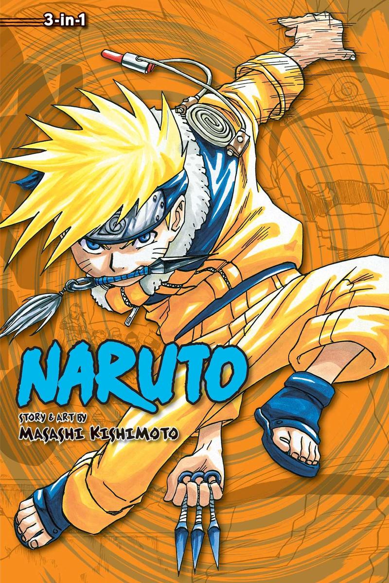 Naruto (3-in-1 Edition), Vol. 2 by Masashi Kishimoto | Watchung