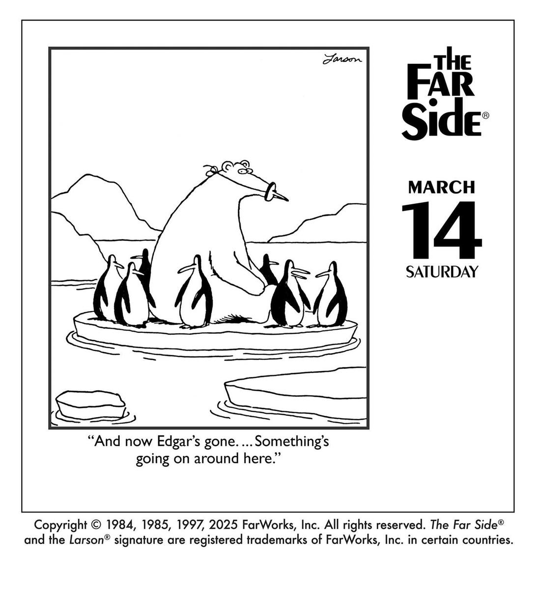 2026 The Far Side® Off-The-Wall Day-to-Day Calendar by Gary Larson