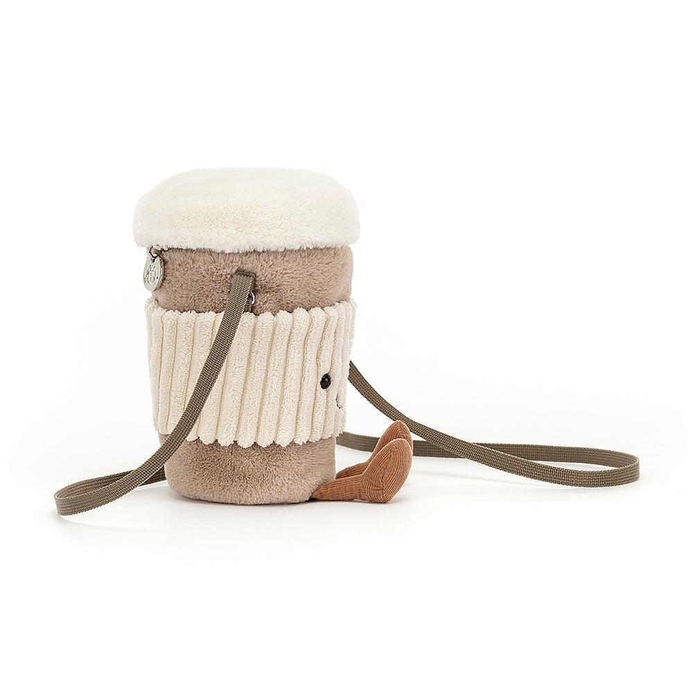 Amuseable Coffee-To-Go Bag by Jellycat, H9