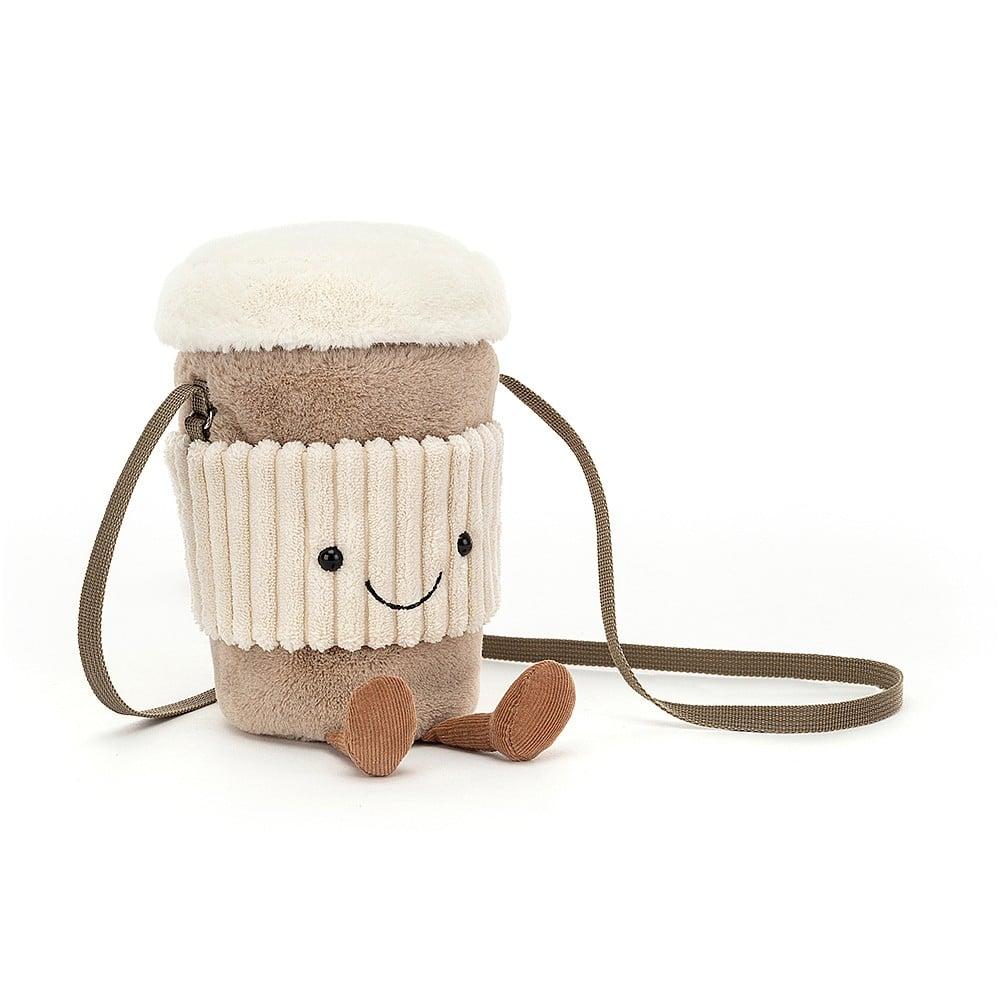 Amuseable Coffee-To-Go Bag by Jellycat, H9