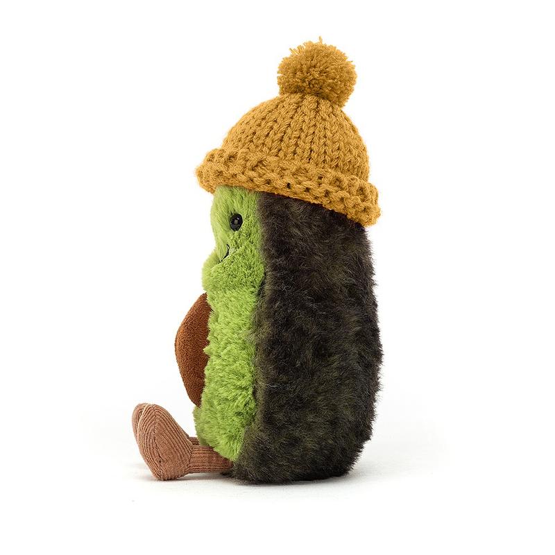 Amuseable Cozi Avocado Mustard by Jellycat, H6