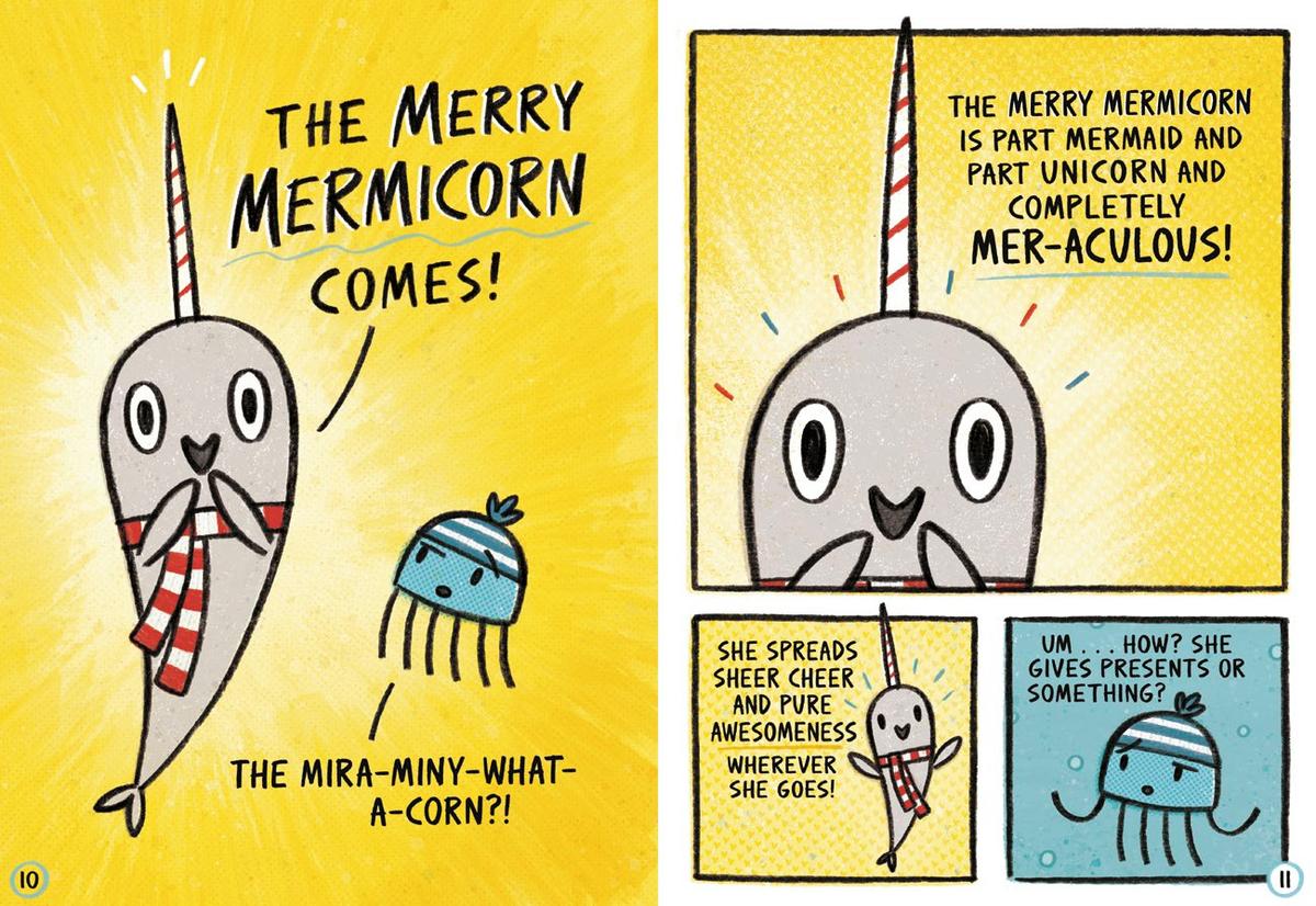 Happy Narwhalidays (A Narwhal and Jelly Book #5) by Ben Clanton