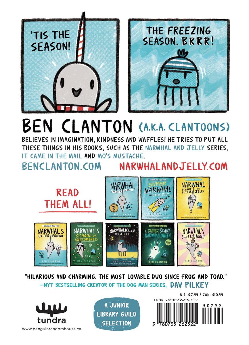 Happy Narwhalidays (A Narwhal and Jelly Book #5) by Ben Clanton