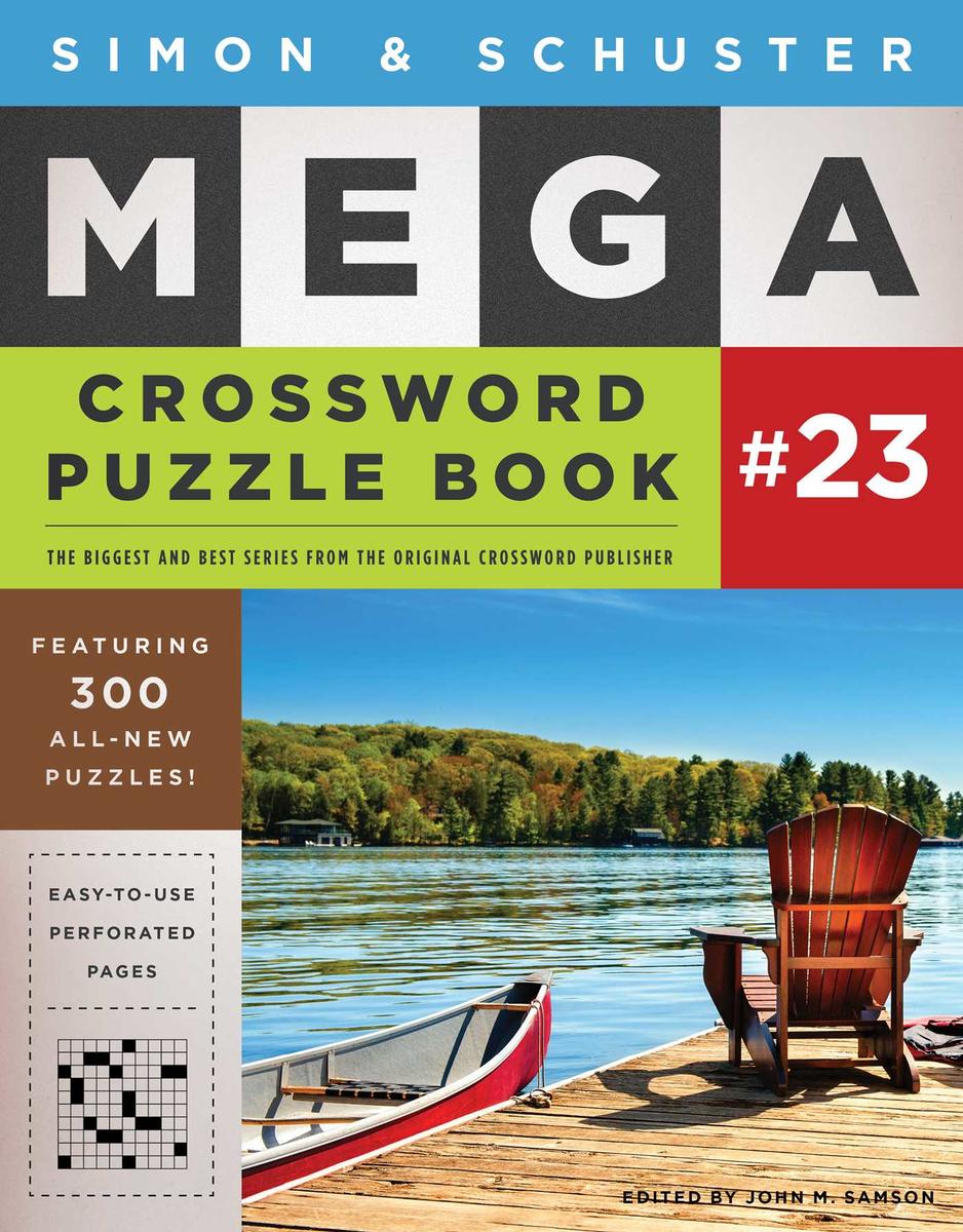 Simon & Schuster Mega Crossword Puzzle Book #23 - 