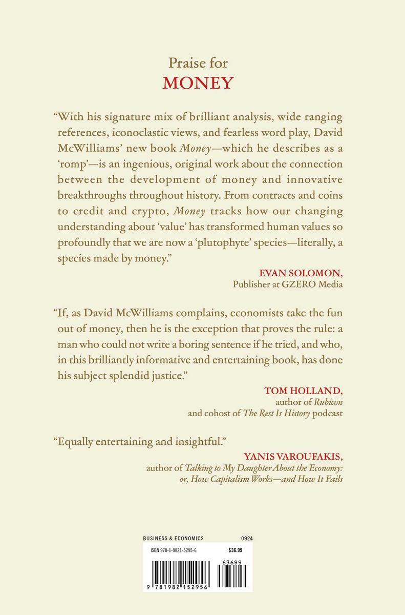 Money by David McWilliams | Ben McNally Books