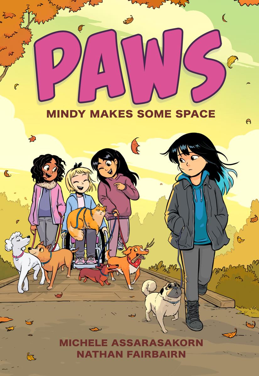 絵本・児童書 rzecz o tym, jak paw wpadl w staw PAWS by Nathan Fairbairn, Michele Assarasakorn | Wild Geese Bookshop
