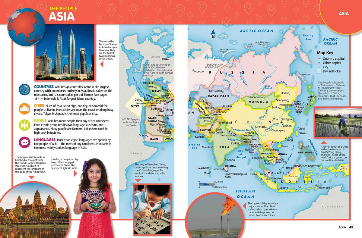 Beginner's World Atlas, 5th Edition by National Geographic