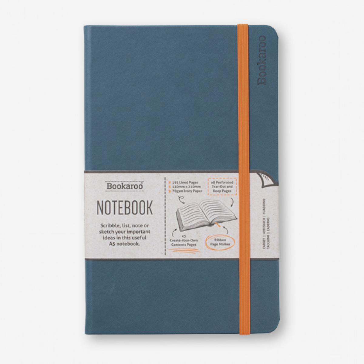 Bookaroo Notebook (A5) Teal