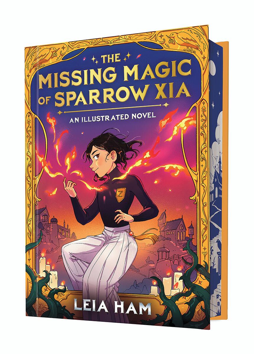 The Missing Magic of Sparrow Xia: An Illustrated Novel (Sparrow Xia #1)