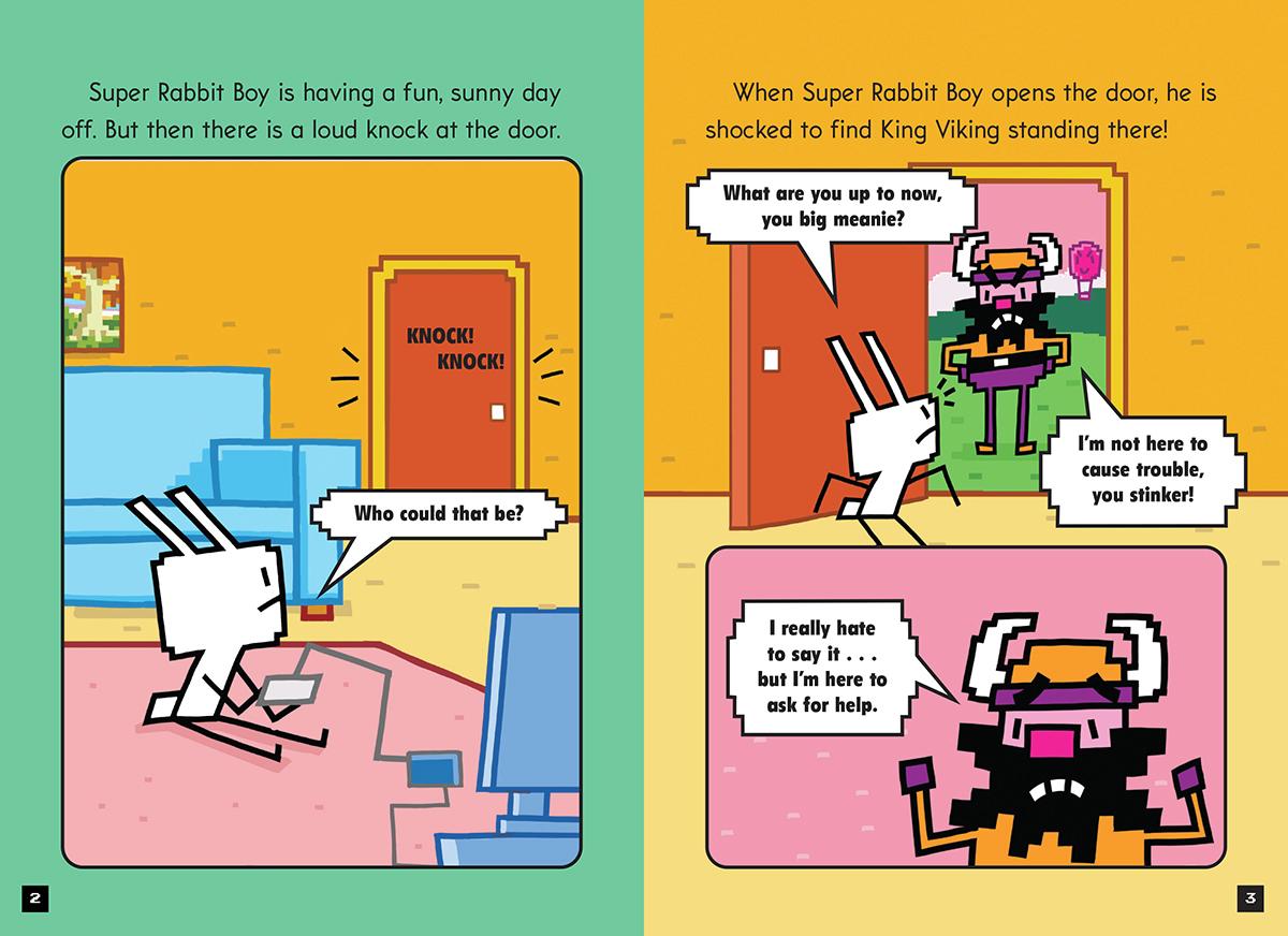 Super Rabbit Boy vs. the Gigabot! by Thomas Flintham | JerBear Books ...