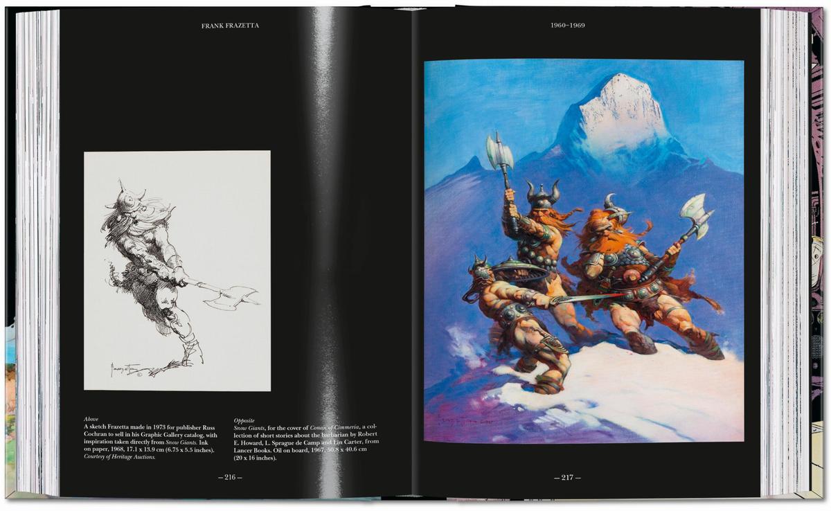 The Fantastic Worlds of Frank Frazetta by Dan Nadel, Zak Smith