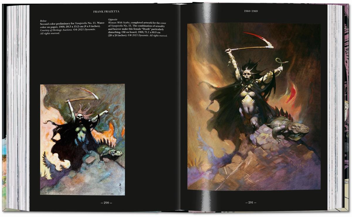 The Fantastic Worlds of Frank Frazetta. 45th Ed. by Dan Nadel, Zak