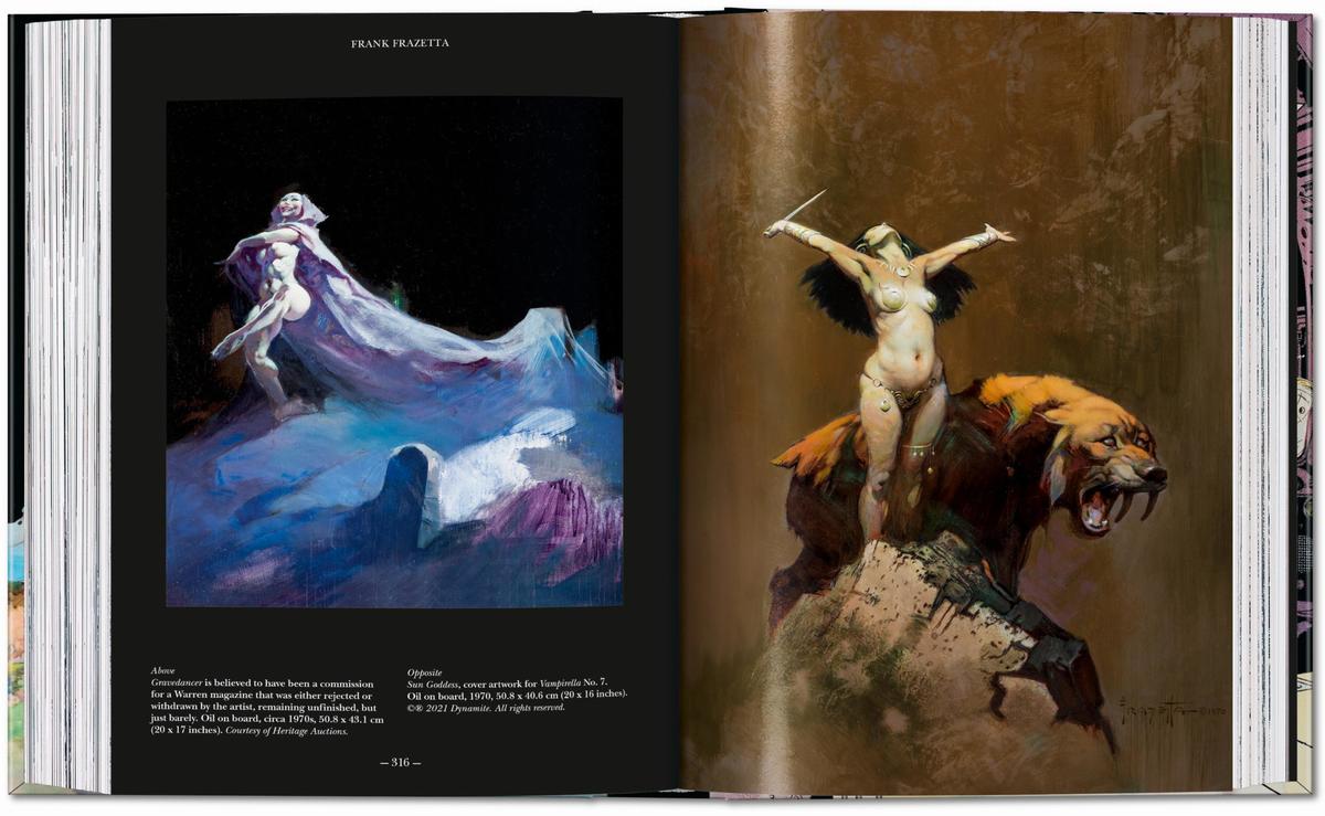 The Fantastic Worlds of Frank Frazetta. 45th Ed. by Dan Nadel, Zak