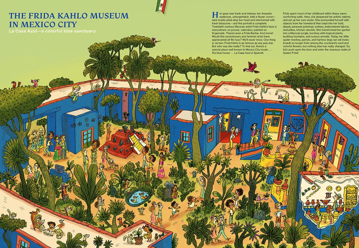 The Great Big Book of Museums by Éva Bensard, Benjamin Chaud