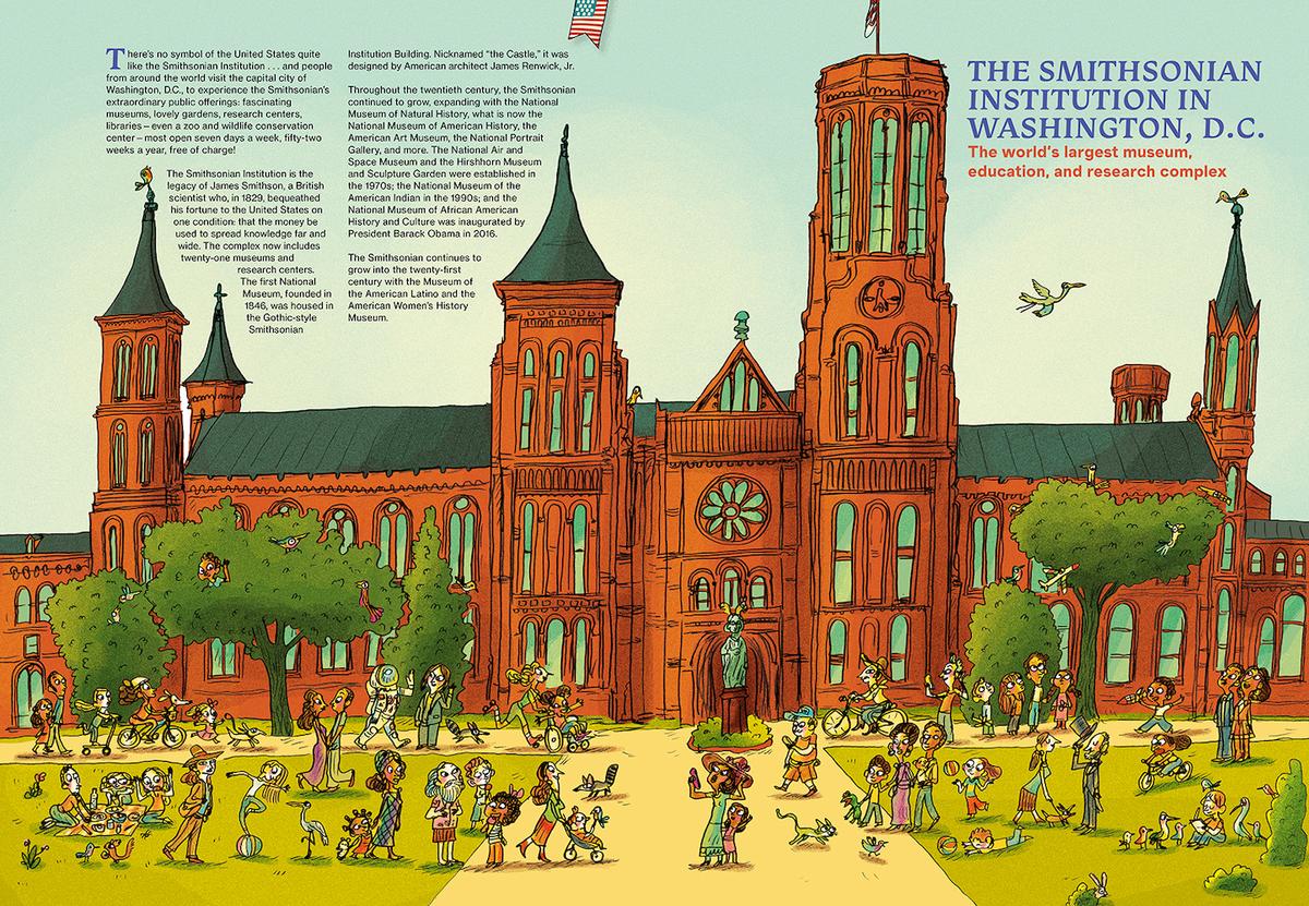 The Great Big Book of Museums by Éva Bensard, Benjamin Chaud