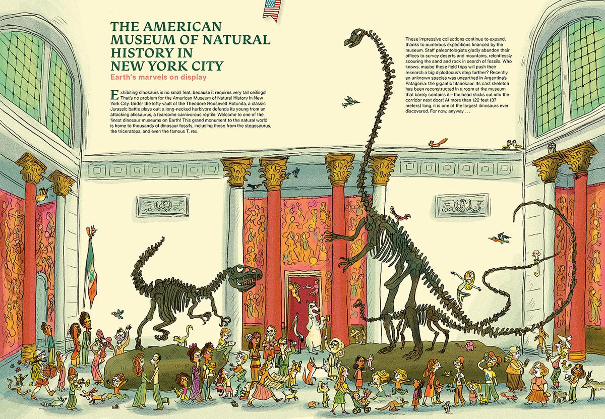 The Great Big Book of Museums by Éva Bensard, Benjamin Chaud